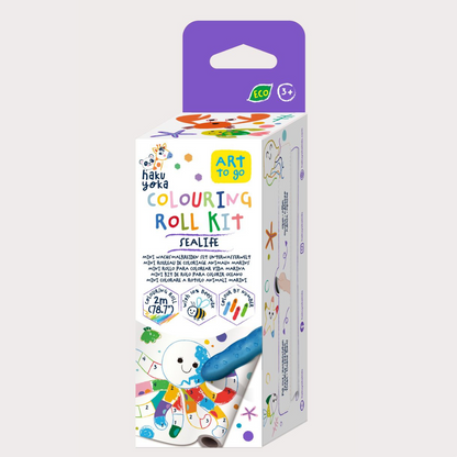 Mini Rollo para colorear Vida marina Haku Yoka