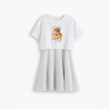 Vestido 2 en 1 Cat - Desigual