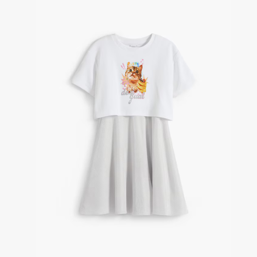 Vestido 2 en 1 Cat - Desigual