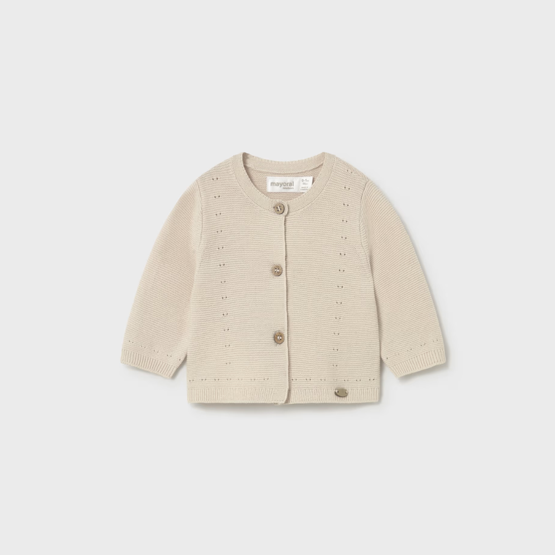 Rebeca tricot bebé Beige - Mayoral
