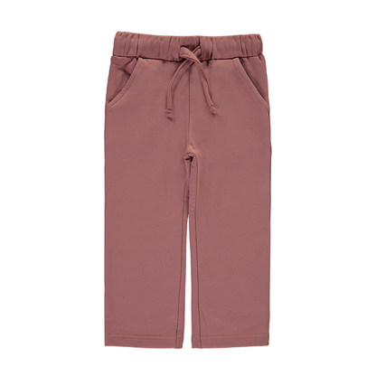 Pantalón Chándal Rosa Empolvado – Babybol