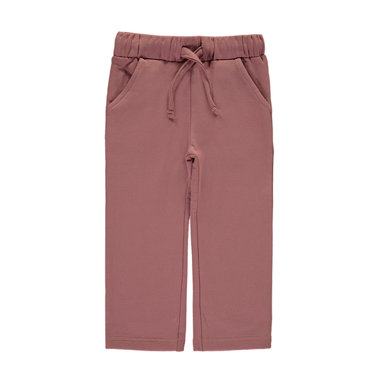Pantalón Chándal Rosa Empolvado – Babybol