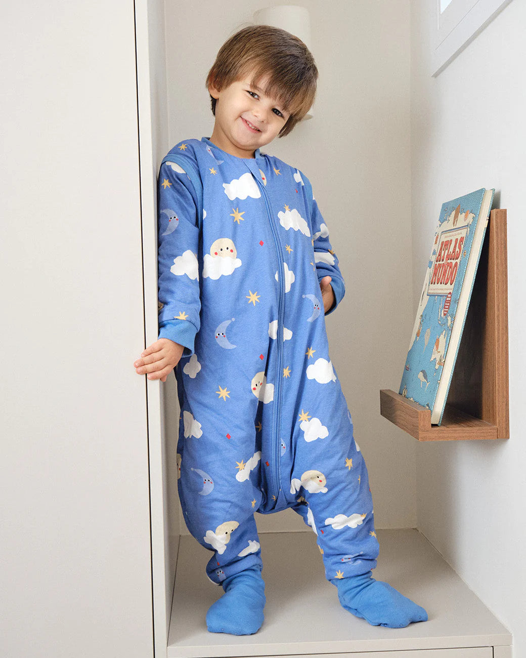 Pijama manta con mangas y calcetines antideslizantes Good Night TOG 1 - Molis&co