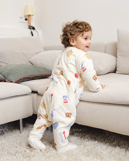 Pijama manta con mangas y calcetines antideslizantes Good Morning TOG 1 - Molis&co
