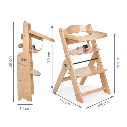 Trona evolutiva plegable Full plus Madera - MS