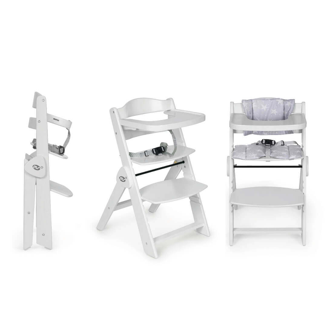 Trona evolutiva plegable Full plus Blanco - MS