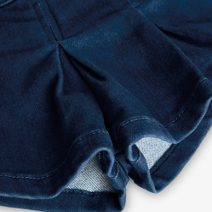 Falda-short denim blue Casual Preppy