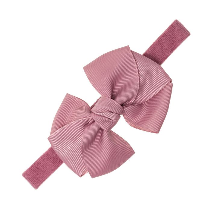 Turbante bebe con lazo triple nudo grosgrain - Siena