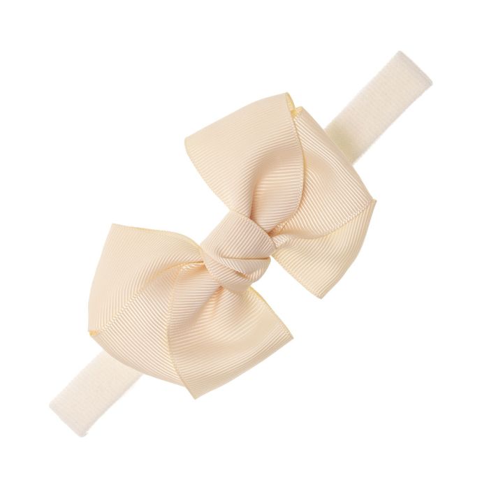 Turbante bebe con lazo triple nudo grosgrain - Siena