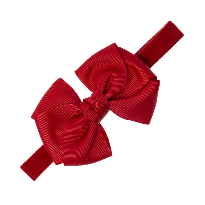 Turbante bebe con lazo triple nudo grosgrain - Siena