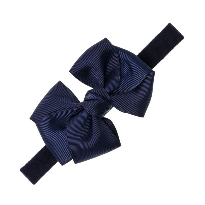 Turbante bebe con lazo triple nudo grosgrain - Siena