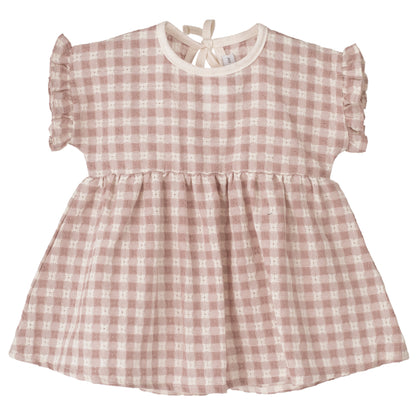 Vestido Egeo vichy rosa - Calamaro