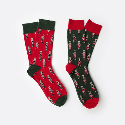 Pack 2 calcetines Nutcracker - Navidad