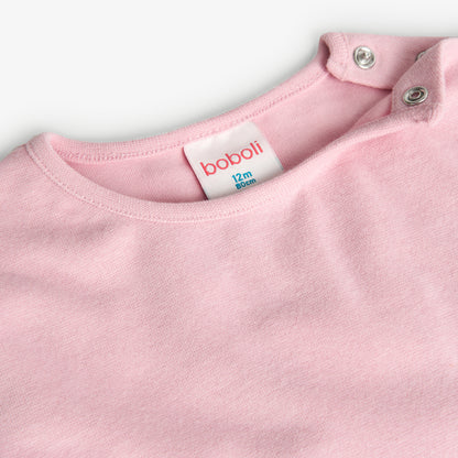 Camiseta shine Pink Girl - Boboli