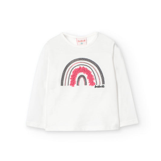 Camiseta arco iris Pink Girl Boboli
