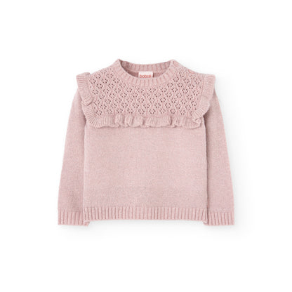 Jersey tricotosa rosa Pink Girl Boboli