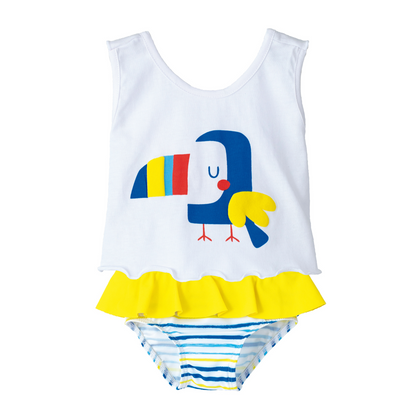 Conjunto baño Tucán niña - Calamaro