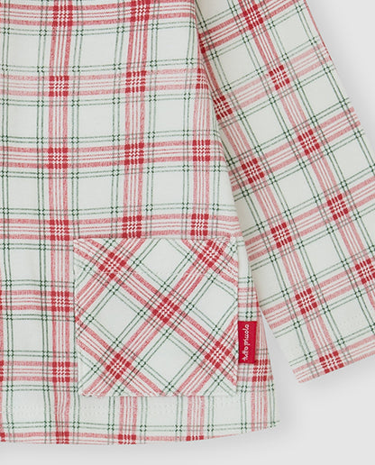 Pijama Niño Cuadros Rojo y Verde – Tutto Piccolo