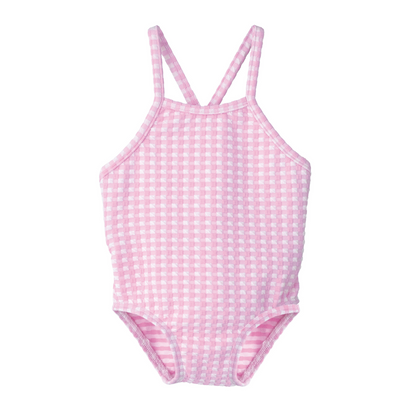 Bañador Vichy rosa - Calamaro