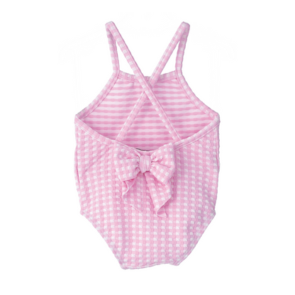 Bañador Vichy rosa - Calamaro