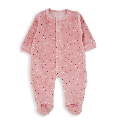 Pelele Hearts’ moon rosa - BabyBol