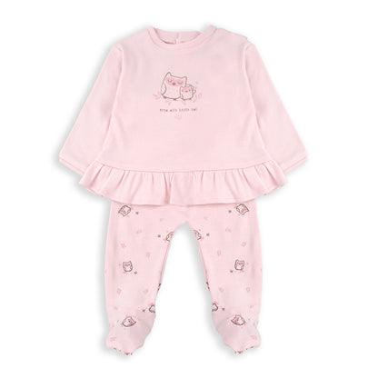 Conjunto dos piezas Grow wise little owl -vBabyBol