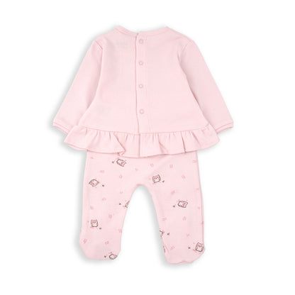 Conjunto dos piezas Grow wise little owl -vBabyBol