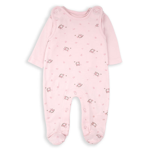 Conjunto peto dos piezas Grow wise little owl BabyBol