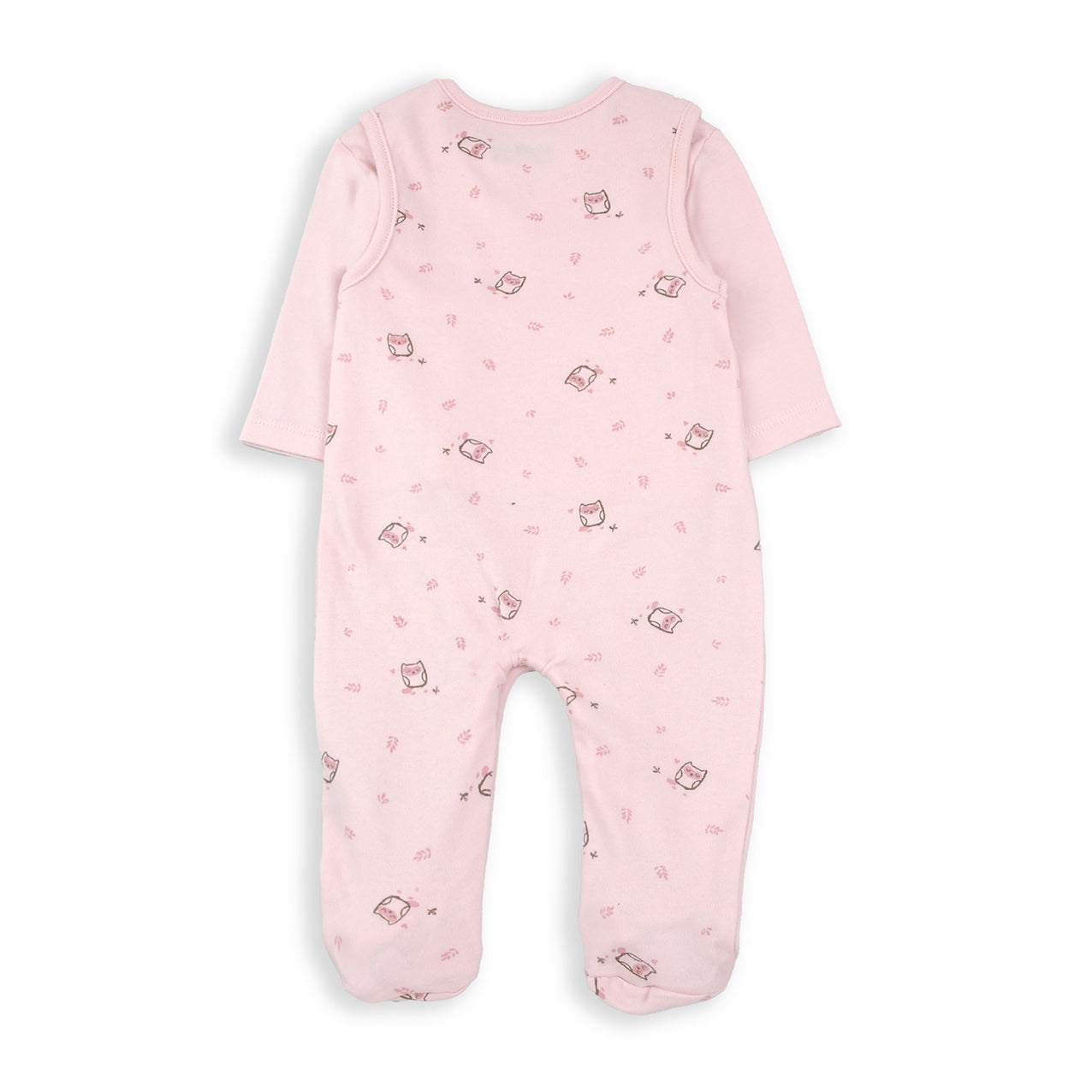Conjunto peto dos piezas Grow wise little owl BabyBol