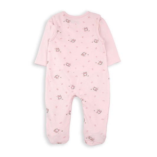 Conjunto peto dos piezas Grow wise little owl BabyBol