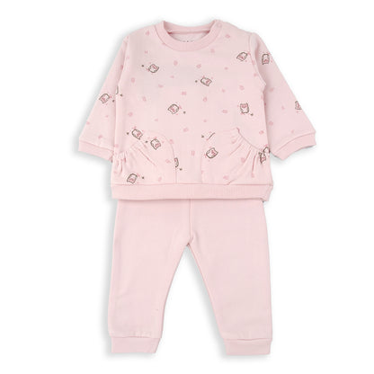 Chandal dos piezas Grow wise little owl - BabyBol