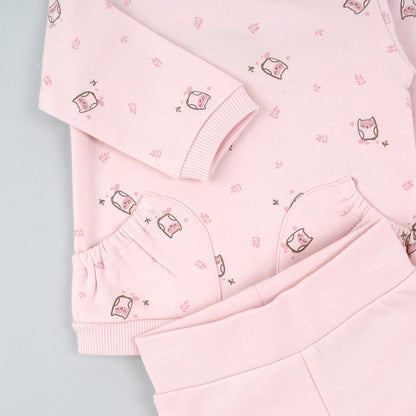 Chandal dos piezas Grow wise little owl - BabyBol