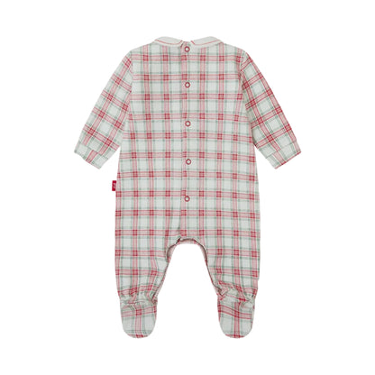 Pelele de Bebé Cuadros Rojo y Verde – Tutto Piccolo