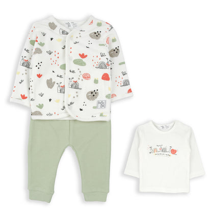 Chandal conjunto tres piezas Sending love - BabyBol