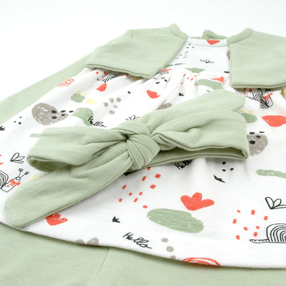 Conjunto dos piezas con cinta Sending love - BabyBol