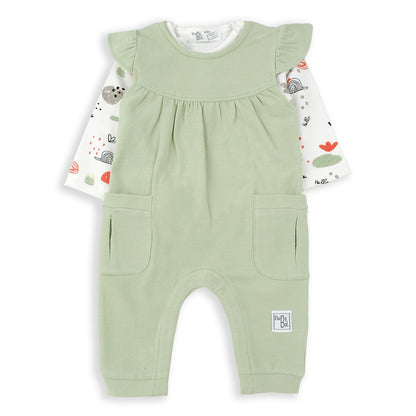 Conjunto peto 2 piezas Sending love - BabyBol