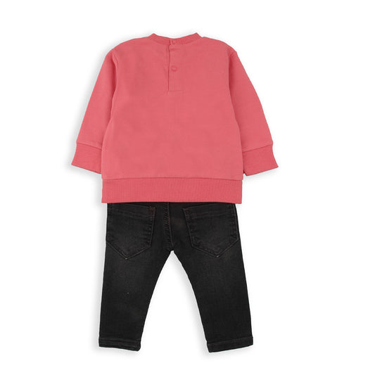 Conjunto vaquero Best meow friends BabyBol