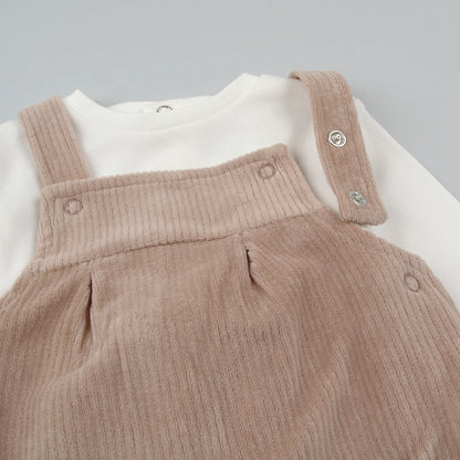 Conjunto peto 2 piezas Wrap winter love - BabyBol