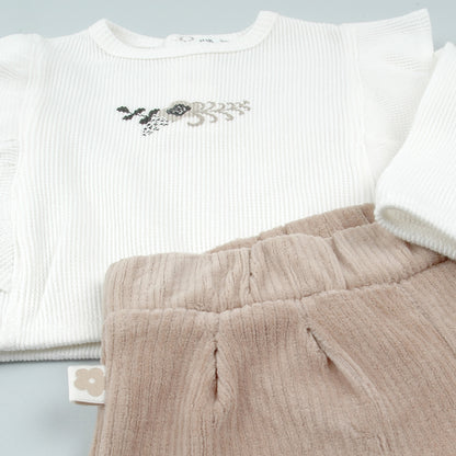 Conjunto bermuda 2 piezas Wrap winter love - BabyBol