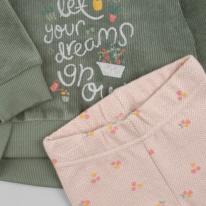 Conjunto dos piezas Let your dreams grow - BabyBol