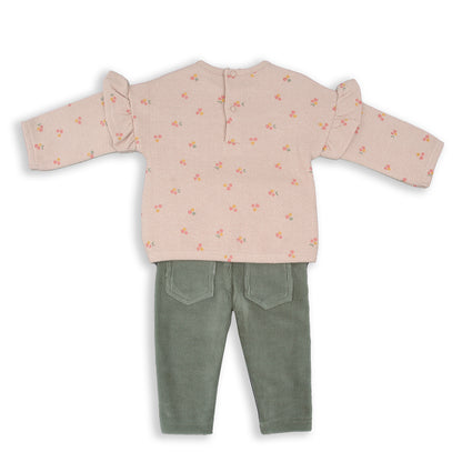 Conjunto dos piezas sudadera Let your dreams grow - BabyBol