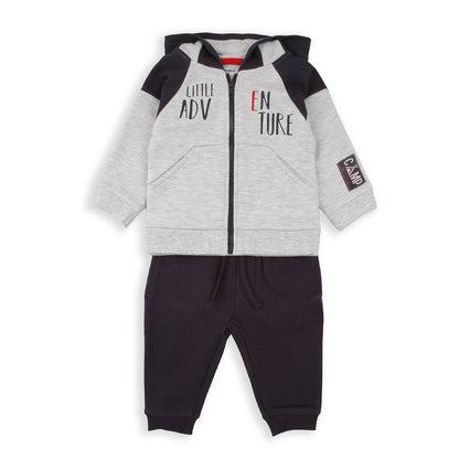 Chandal capucha dos piezas Little adventure - BabyBol