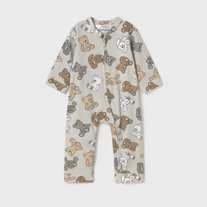 Pelele largo peluches pie convertible - Mayoral