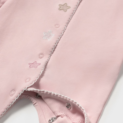 Set 2 pelele largo rosa estrella - Mayoral