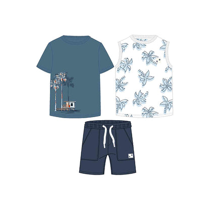 Conjunto niño 3 piezas regata - Mayoral
