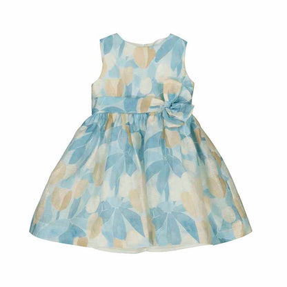 Vestido estampado de flores azul - Mayoral