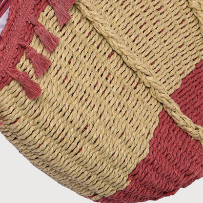 Bolso cesta terracota - Mayoral