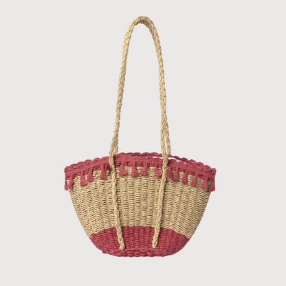Bolso cesta terracota - Mayoral