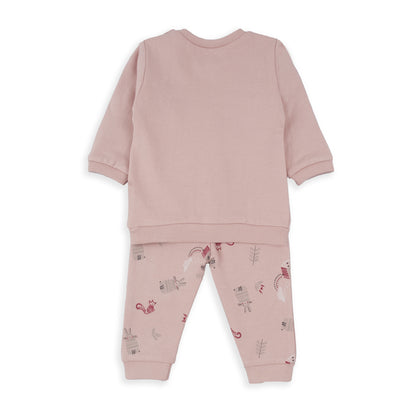 Conjunto chandal rosa Winter Wonderland - BabyBol
