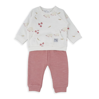 Conjunto chandal rosa Erizo - BabyBol